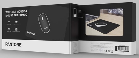 Celly PT-MP002B mouse Ufficio Ambidestro Laser 100 DPI