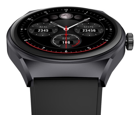 Celly TRAINERHALOBK smartwatch e orologio sportivo 3,51 cm (1.38") Digitale 240 x 240 Pixel Nero GPS (satellitare)