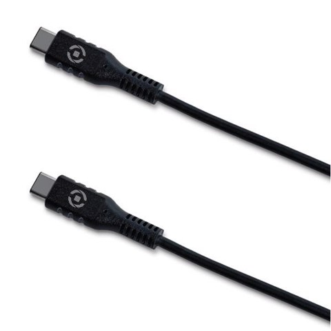 Celly USBCUSBCBK cavo USB USB 2.0 1 m USB C 60 W Nero
