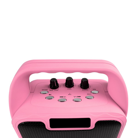 Celly WL SPEAKER + MIC + STICKER PK Altoparlante portatile mono Nero, Rosa 10 W