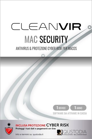 CleanVir Mac Security Antivirus & Polizza Cyber Risk Per Macos