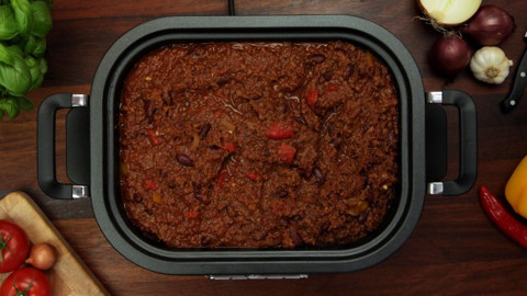 Crock-Pot CSC024 pentola a cottura lenta 5,6 L Nero, Acciaio inossidabile