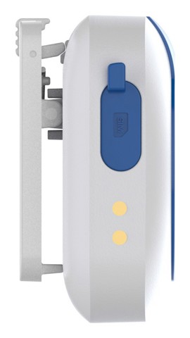 Daewoo D-C08 localizzatore e cercatore GPS PET Rilevatore GPS Blu, Bianco