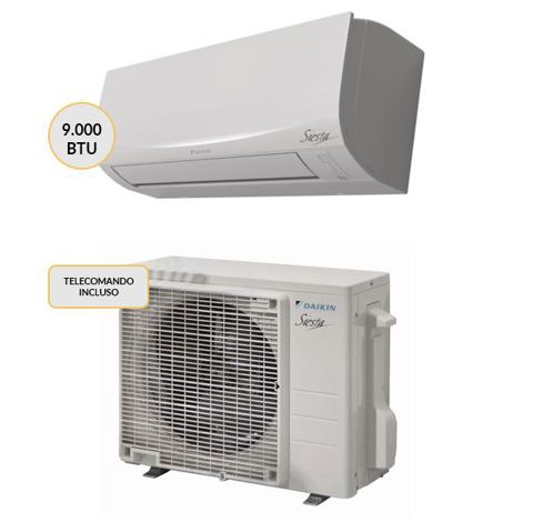 Daikin Condizionatore MONO split Inverter 9000 btu Wi-Fi ARXF25E + ATXF25E Climatizzatore Fisso