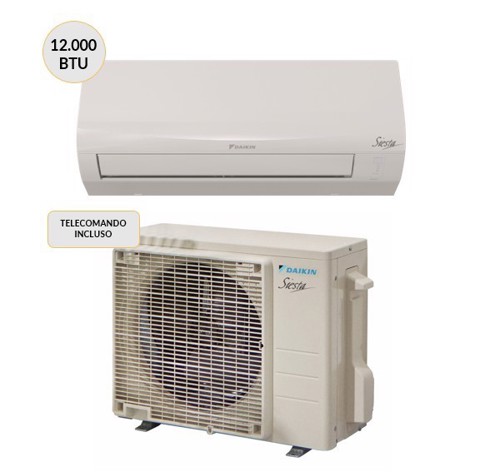 Daikin Condizionatore MONO split Inverter 12000 btu Wi-Fi ARXF35F + ATXF35F Climatizzatore Fisso