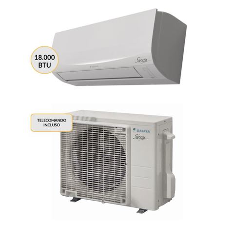 Daikin Condizionatore MONO split Inverter 18000 btu ARXF50A + ATXF50A Climatizzatore Fisso
