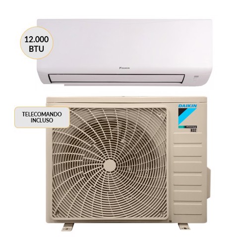 Daikin Condizionatore MONO split Inverter 12000 btu RXC35D + FTXC35D Climatizzatore Fisso