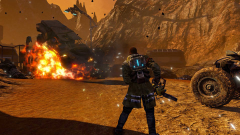 Deep Silver Red Faction Guerrilla Re-Mars-tered, PS4 Rimasterizzata Tedesca, Inglese, ESP, Francese, ITA, Russo PlayStation 4