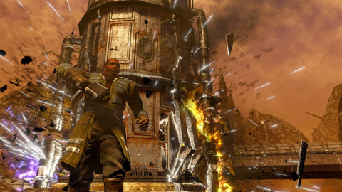 Deep Silver Red Faction Guerrilla Re-Mars-tered, PS4 Rimasterizzata Tedesca, Inglese, ESP, Francese, ITA, Russo PlayStation 4