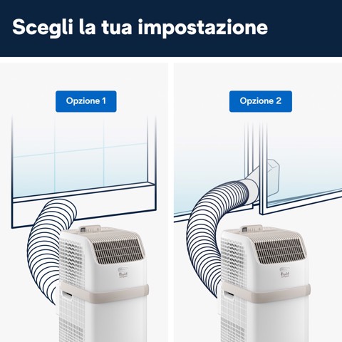 De’Longhi Climatizzatore portatile ES72 Classic 8300BTu
