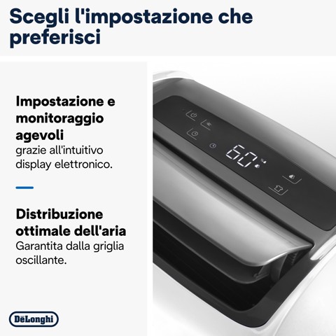 De’Longhi Deumidificatore 25L/24h