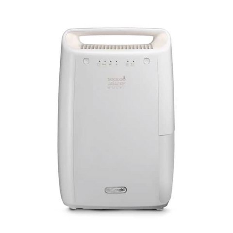 De’Longhi Tasciugo AriaDry - Deumidificatore, Capacità deumidificazione 10l/24h, Serbatoio 2,1L, Bianco (DEX210SF)