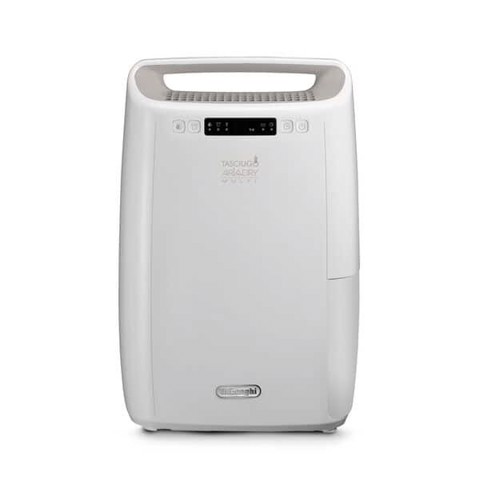 De’Longhi Tasciugo AriaDry - Deumidificatore, Capacità deumidificazione 14l/24h, Serbatoio 2,1L, Bianco (DEXD214RF)