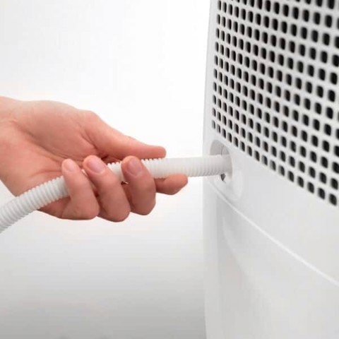 De’Longhi Tasciugo AriaDry - Deumidificatore, Capacità deumidificazione 14l/24h, Serbatoio 2,1L, Bianco (DEXD214RF)