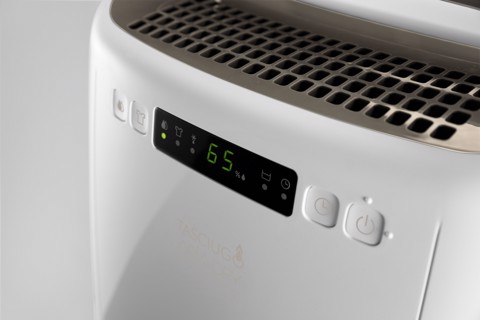 De’Longhi Tasciugo AriaDry - Deumidificatore, Capacità deumidificazione 14l/24h, Serbatoio 2,1L, Bianco (DEXD214RF)