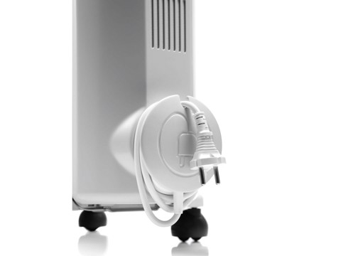 De’Longhi TRRS 0715 stufetta elettrica Interno Bianco 1500 W Riscaldatore ambiente elettrico a olio