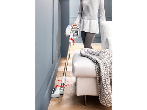 DeLonghi XLM416.WCG scopa elettrica Senza sacchetto 0,5 L 400 W Bianco