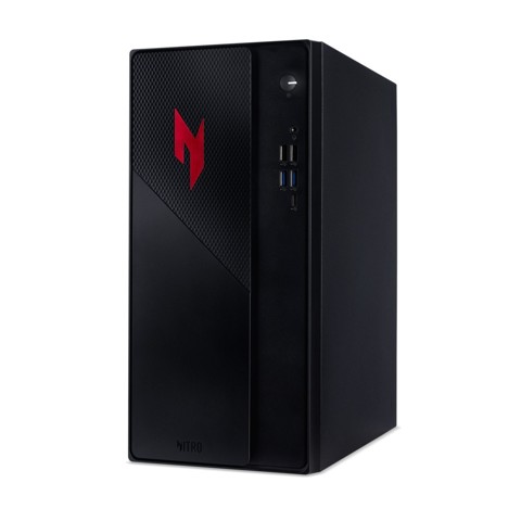 DESKTOP GAMING NITRO N20-101-MTL - NERO
