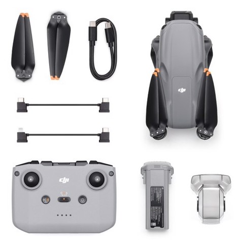 DJI Air 3s RC-N3 4 rotori Quadrirotore 50 MP 3840 x 2160 Pixel 4276 mAh Grigio