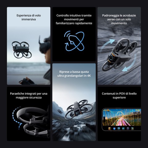 DJI Avata 2 Fly More Combo (3 batterie)