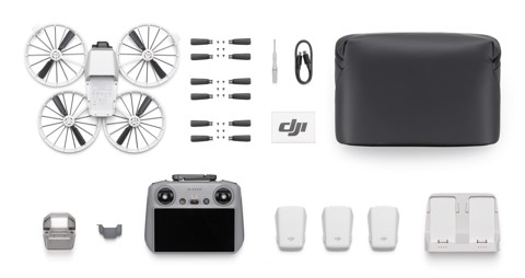 DJI Flip Fly More Combo RC 2 4 rotori Quadrirotore 48 MP 3840 x 2160 Pixel 3110 mAh Nero, Bianco