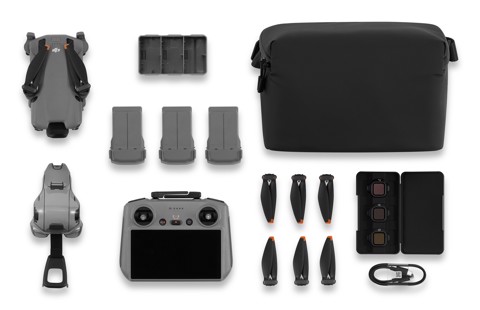 DJI Mini 5 Pro Fly More Combo (RC2) 4 rotori Quadrirotore 50 MP 3840 x 2160 Pixel 2788 mAh Nero, Grigio