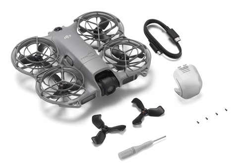 DJI Neo 2 (Drone Only) 4 rotori Quadrirotore 12 MP 2688 x 1512 Pixel 1606 mAh Nero, Grigio