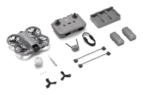 DJI Neo 2 Fly More Combo 4 rotori Quadrirotore 12 MP 2688 x 1512 Pixel 1606 mAh Nero, Grigio