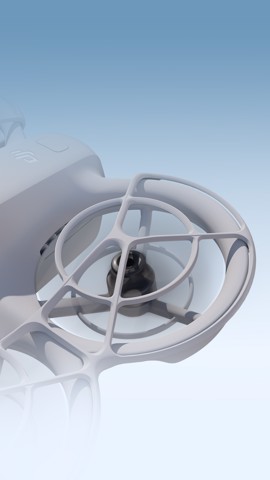 DJI Neo 4 rotori Quadrirotore 12 MP 3840 x 2880 Pixel 1435 mAh Nero, Bianco