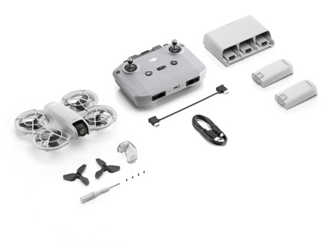 DJI Neo Fly More Combo 4 rotori Quadrirotore 12 MP 3840 x 2880 Pixel 1435 mAh Nero, Bianco
