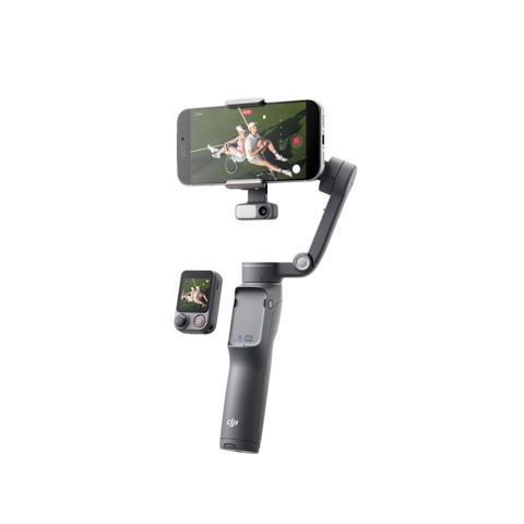 DJI Osmo Mobile 8P Advanced Tracking Combo Stabilizzatore per fotocamera per smartphone Nero