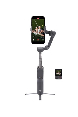 DJI Osmo Mobile 8P Standard Combo Stabilizzatore per fotocamera per smartphone Nero