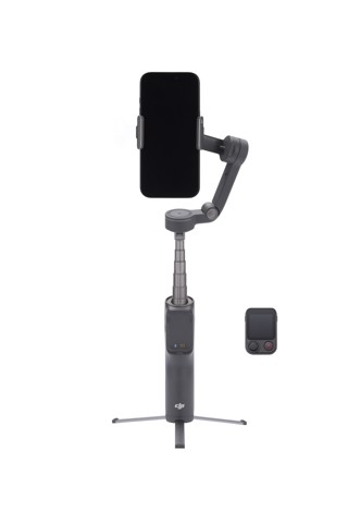 DJI Osmo Mobile 8P Standard Combo Stabilizzatore per fotocamera per smartphone Nero