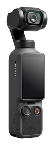 DJI Osmo Pocket 4 fotocamera a sospensione cardanica 4K Ultra HD 37 MP Wi-Fi Nero