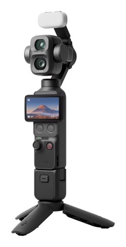 DJI Osmo Pocket 4P fotocamera a sospensione cardanica 4K Ultra HD 37 MP Wi-Fi Nero