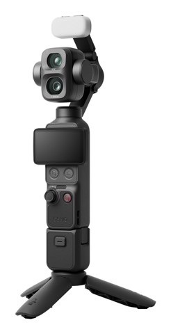 DJI Osmo Pocket 4P fotocamera a sospensione cardanica 4K Ultra HD 37 MP Wi-Fi Nero