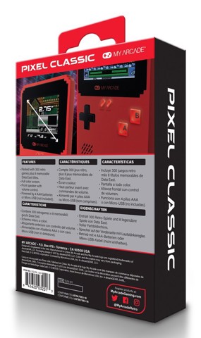 dreamGEAR PIXEL CLASSIC Rosso Gamepad Digitale