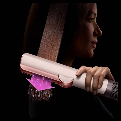 Dyson Airstrait Piastra per capelli Airflow Rame, Susina 1600 W