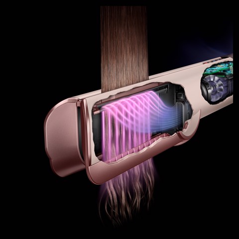 Dyson Airstrait Piastra per capelli Airflow Rame, Susina 1600 W
