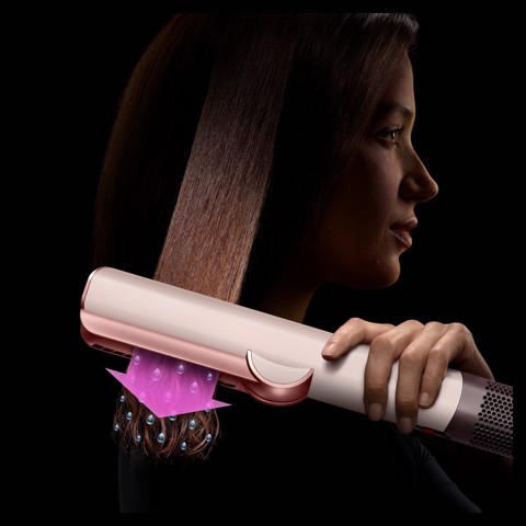Dyson Airstrait Piastra per capelli Airflow Rosa 1600 W