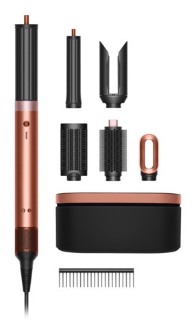 Dyson Airwrap Co-anda 2x Straight + Wavy Multistyler Caldo Nero, Rose Gold 1700 W 2 m