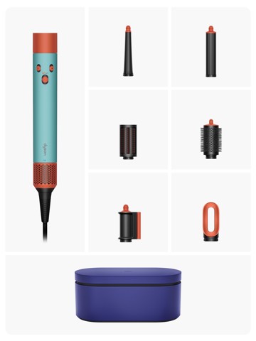 Dyson Airwrap Multistyler Caldo Nero, Blu, Verde, Arancione 1300 W 2,675 m