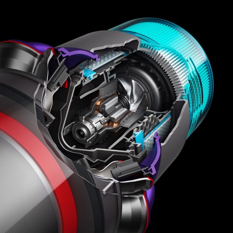 Dyson Gen5 Detect aspirapolvere senza filo Porpora Senza sacchetto