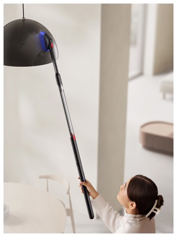 Dyson PencilVac Fluffycones Aspirapolvere elettrica Batteria Secco Senza sacchetto 0,8 L Nero, Grigio