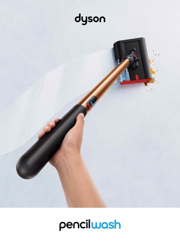 Dyson Pencilwash Aspirapolvere elettrica Batteria Bagnato Senza sacchetto Multicolore