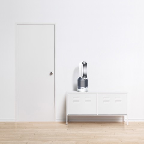 Dyson Pure Hot+ Cool 63 dB 2090 W Argento, Bianco