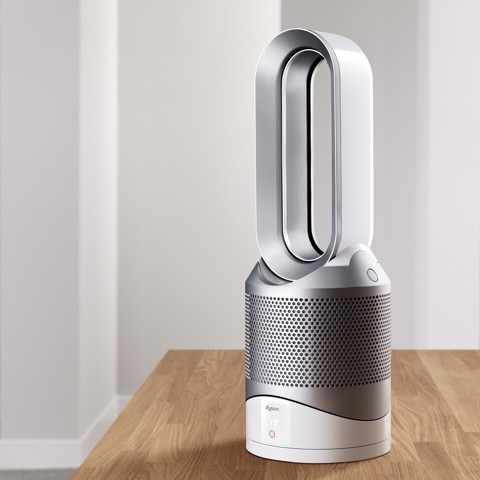 Dyson Pure Hot+ Cool 63 dB 2090 W Argento, Bianco