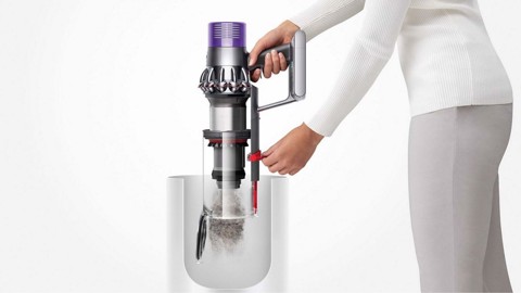 Dyson V10 Submarine Aspirapolvere a bastone 2 in 1 Batteria Secco e bagnato Senza sacchetto 0,76 L Rame, Grigio