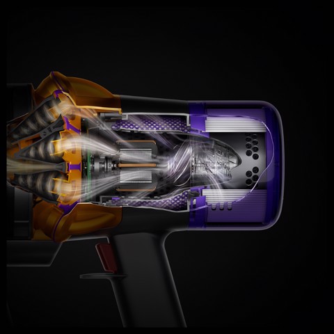 Dyson V15 Detect Absolute Aspirapolvere a bastone 2 in 1 Batteria Secco HEPA Senza sacchetto 0,77 L Acciaio inox