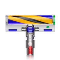 Dyson V15 Detect Absolute Nichel, Acciaio inossidabile, Giallo Senza sacchetto